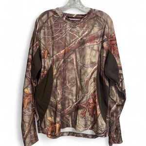 Huntworth camo long sleeve shirt size XL